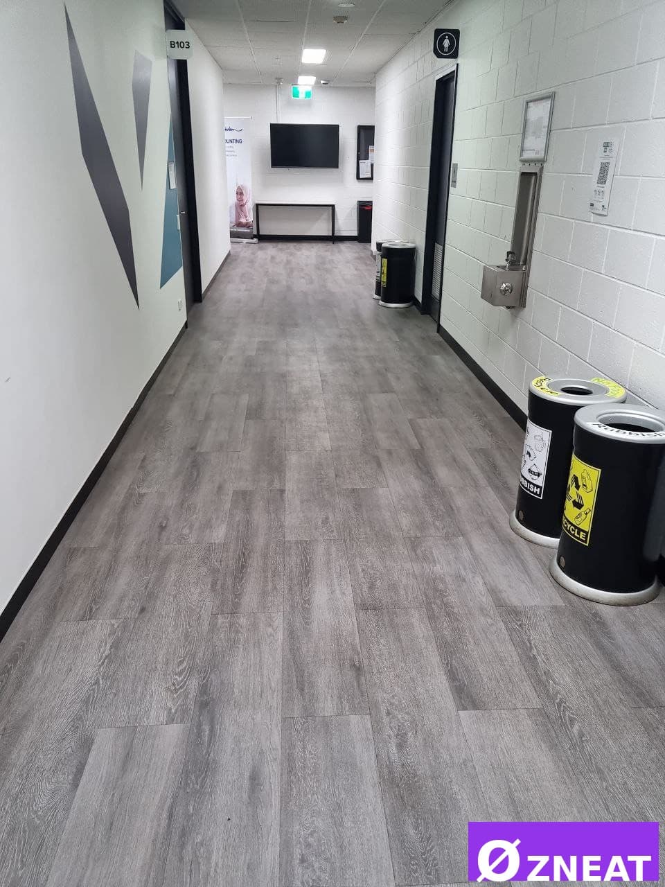 Commercial Hall Deep Clean - After 1
