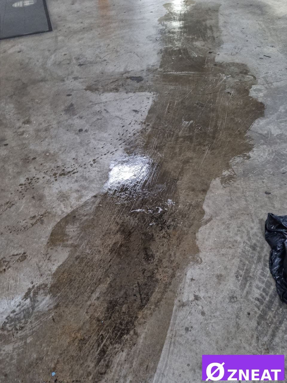 Commercial Parking Deep Clean - Before 3